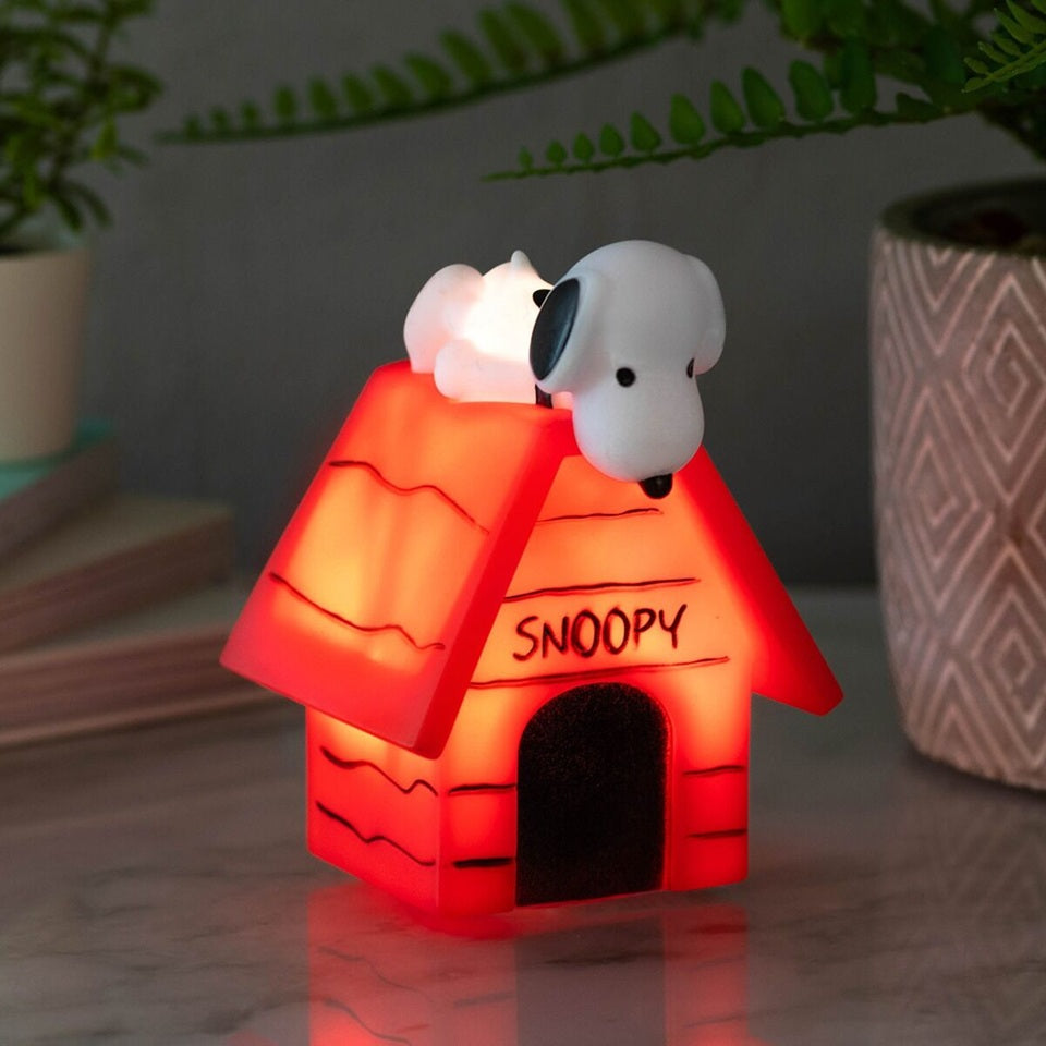 Peanuts Snoopy & House LED Night Light by House of Disaster