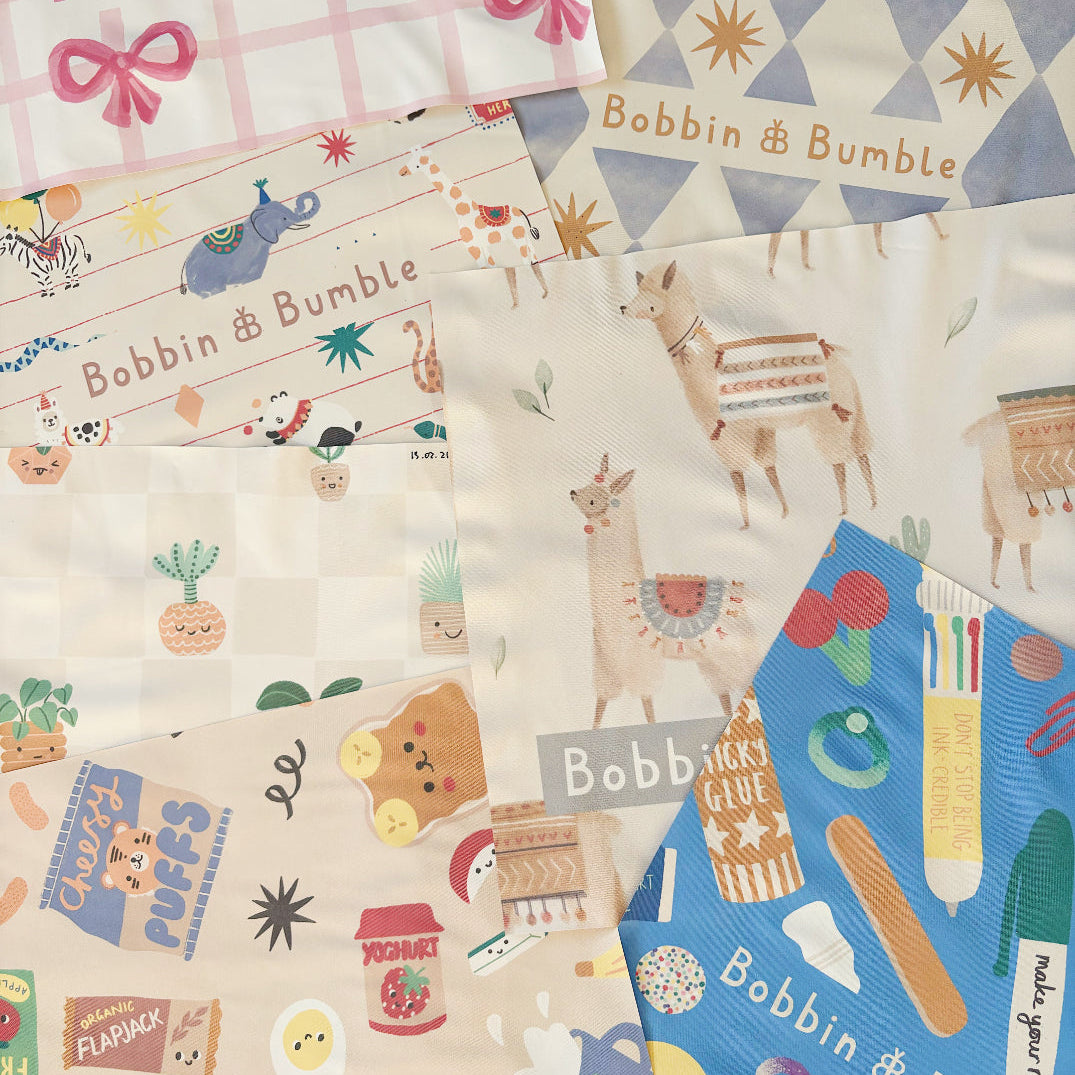 Bobbin & Bumble Highchair Splash Mat - Pot Plants