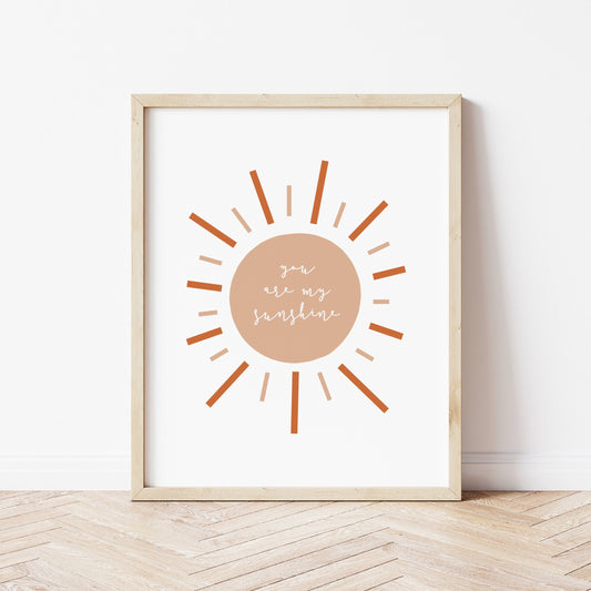 The Little Jones You Are My Sunshine Print - Rattan