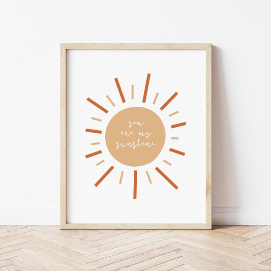 The Little Jones You Are My Sunshine Print - Wicker