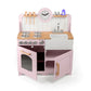 Tidlo Wooden Country Play Kitchen - Pink