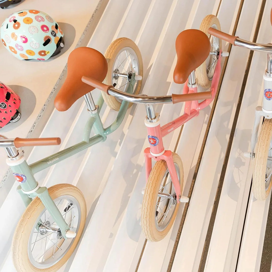 Tokyobike Paddle Children's Balance Bike - Momo Pink