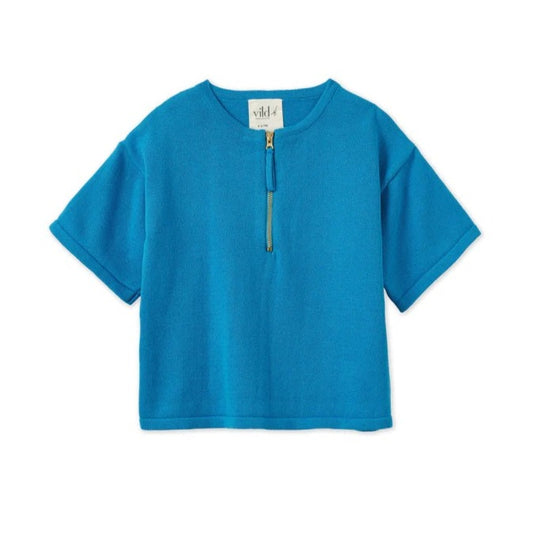 Organic Cotton Knit Kimono Shirt by Vild House of Little (2 Colours Available)