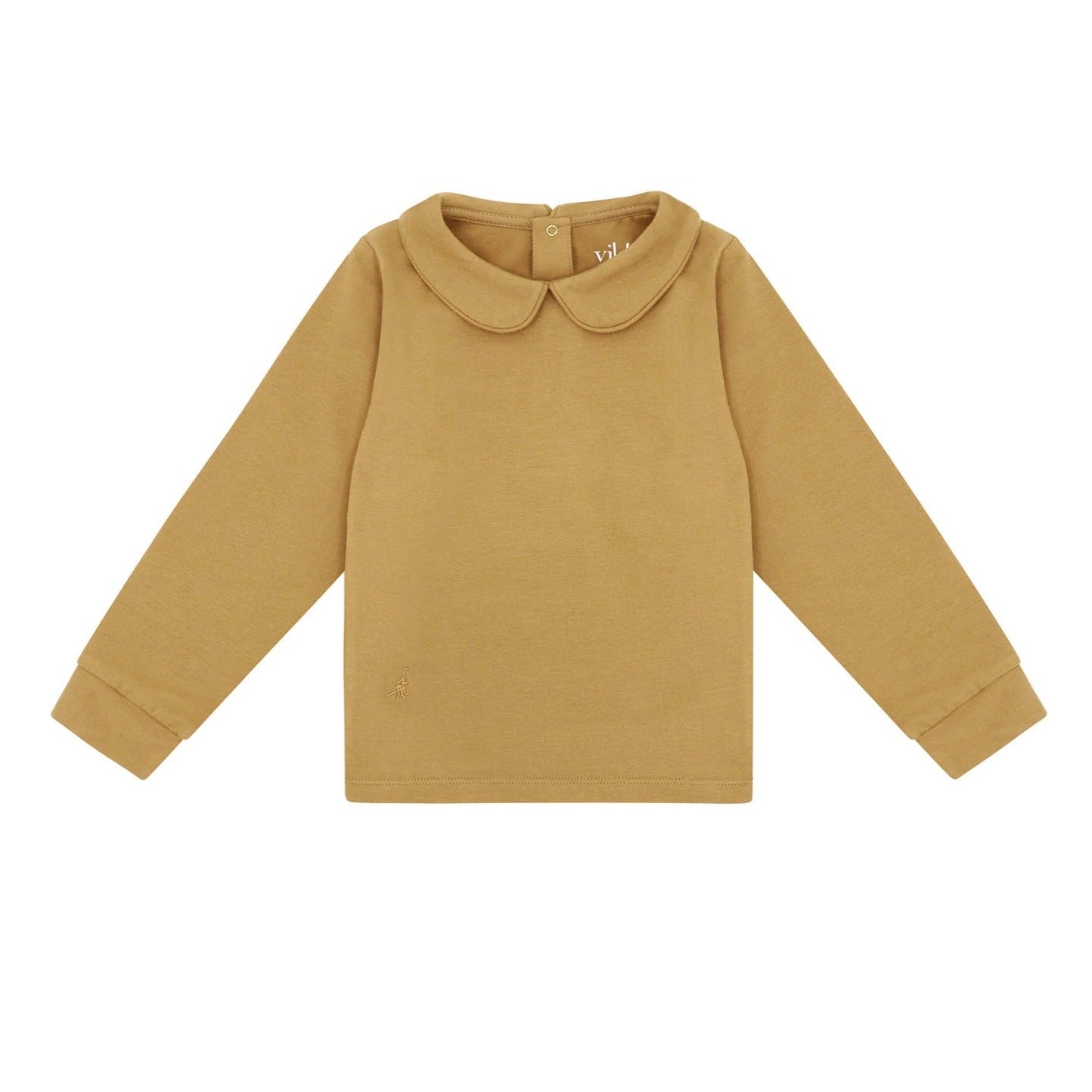 Organic Cotton Long Sleeve Collared Shirt by Vild House of Little (3 Colours Available)