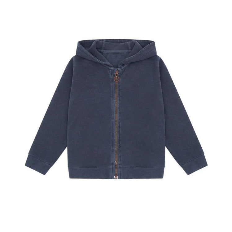 Organic Cotton Zip Up Hoodie by Vild House of Little (3 Colours Available)