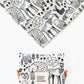Wee Gallery Organic Sensory Muslin Swaddle - Nordic