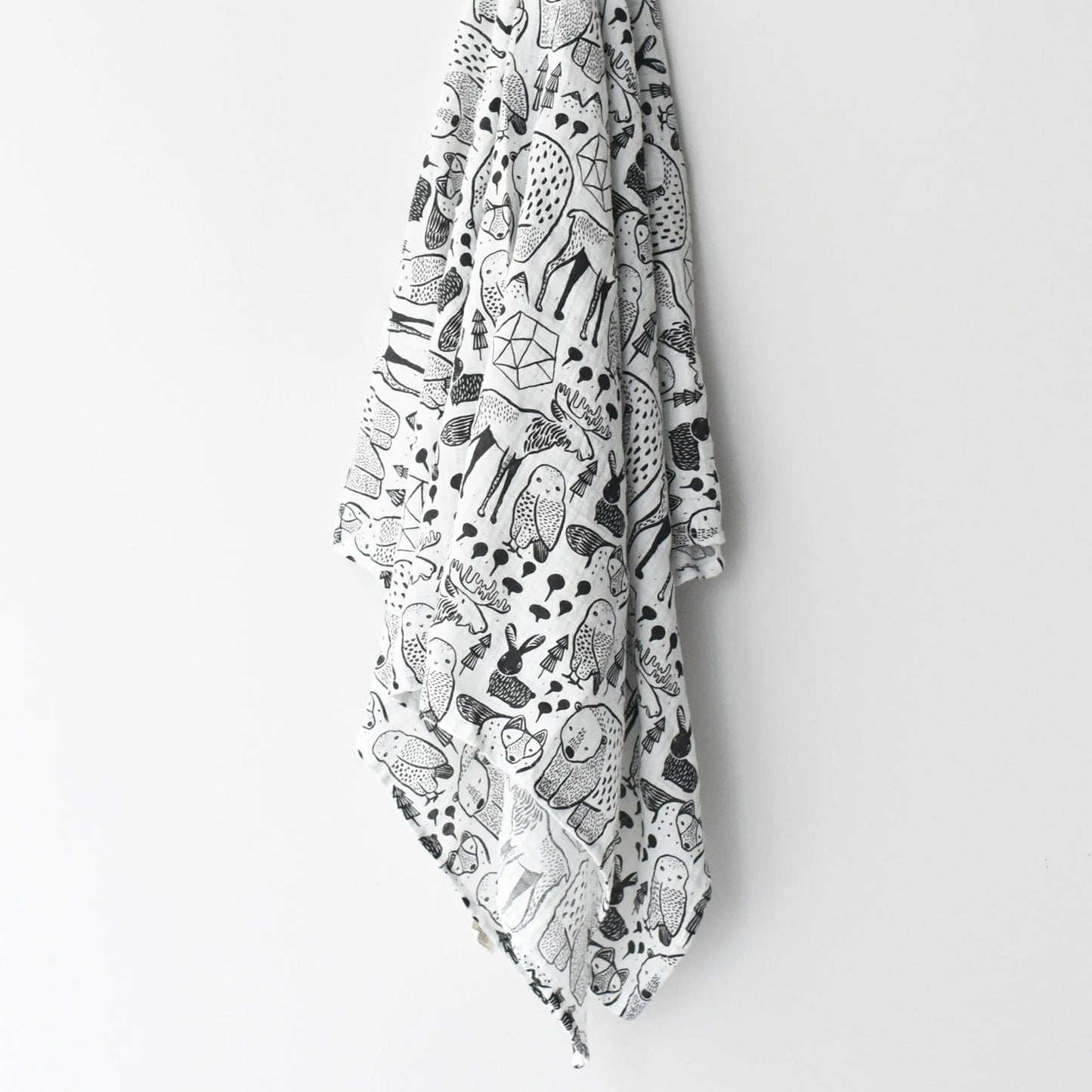 Wee Gallery Organic Muslin Swaddle - Forest