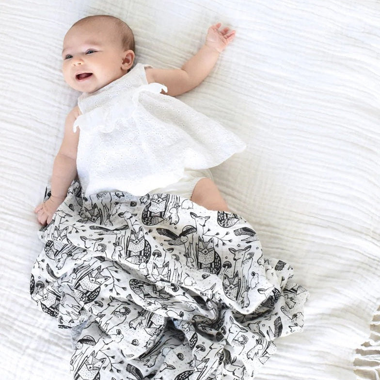 Wee Gallery Organic Muslin Swaddle - Nordic