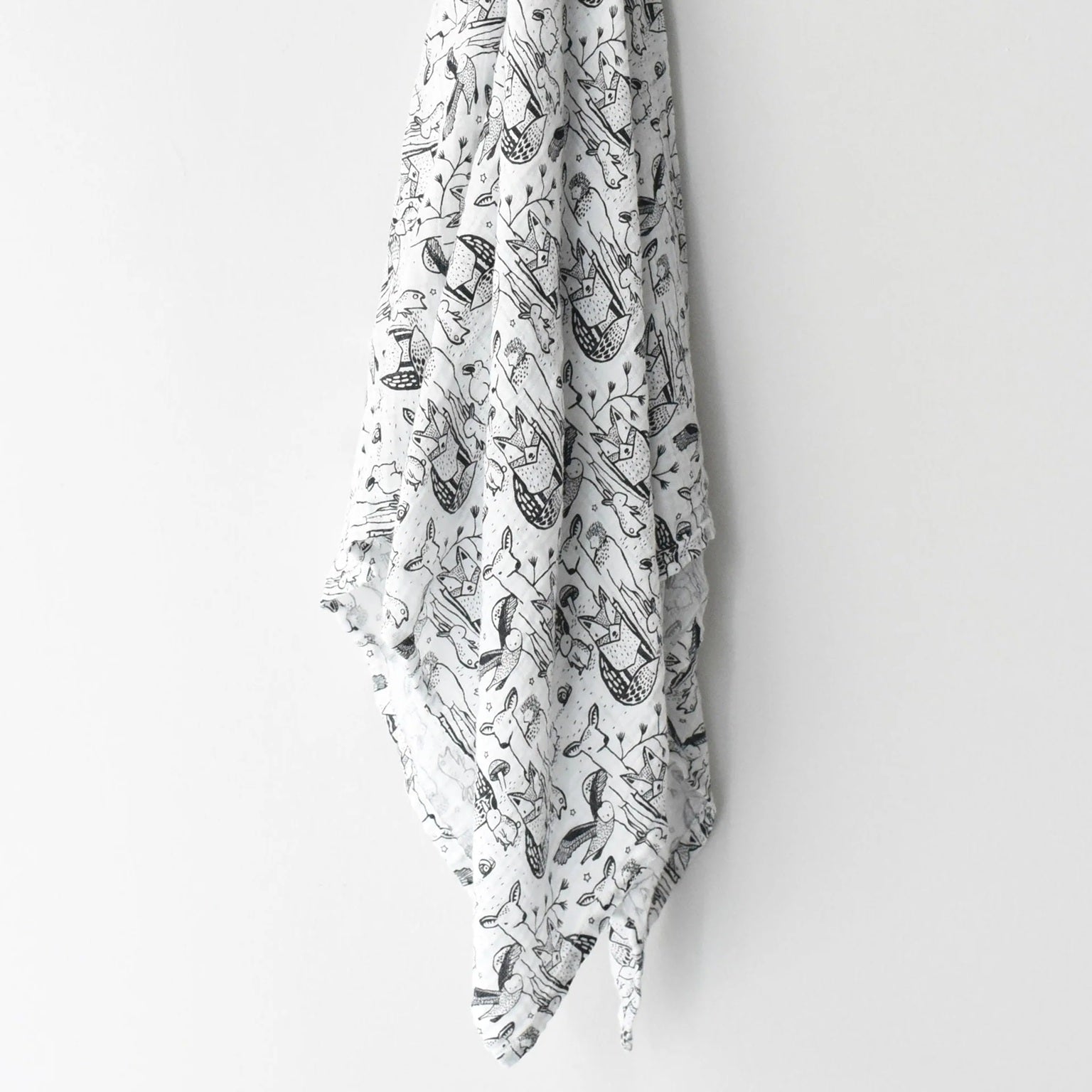 Wee Gallery Organic Sensory Muslin Swaddle - Forest
