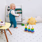 gus + beau Triangle Foam Playmat Set - White