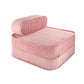 Wigiwama Flip Chair - Corduroy Pink Mousse