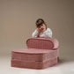 Wigiwama Flip Chair - Corduroy Pink Mousse