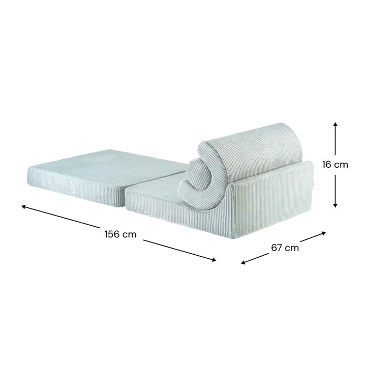 Wigiwama Flipster Chair - Corduroy Peppermint