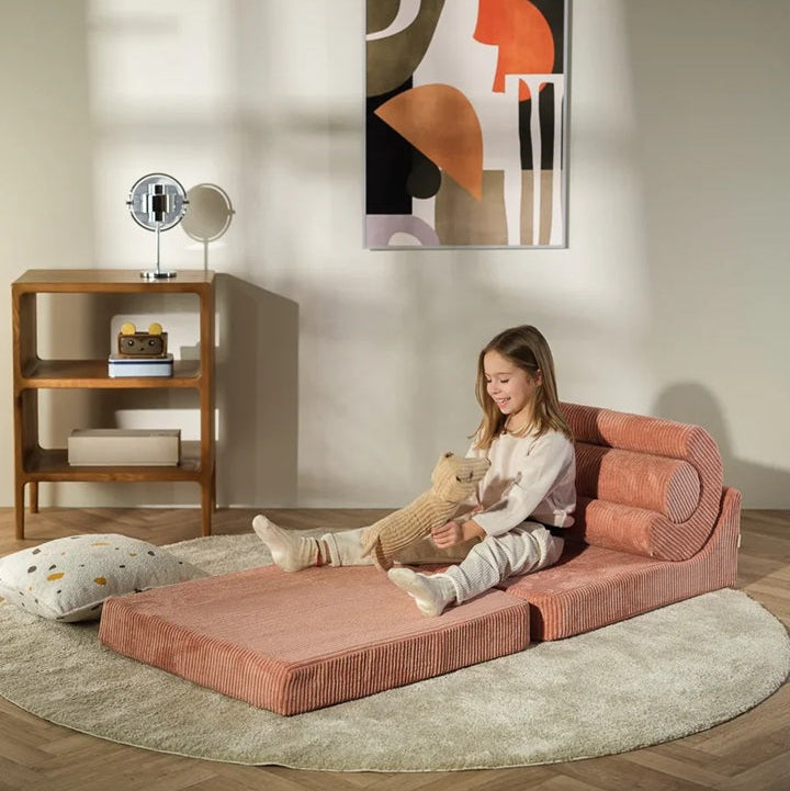 Wigiwama Flipster Chair - Corduroy Pink Mousse