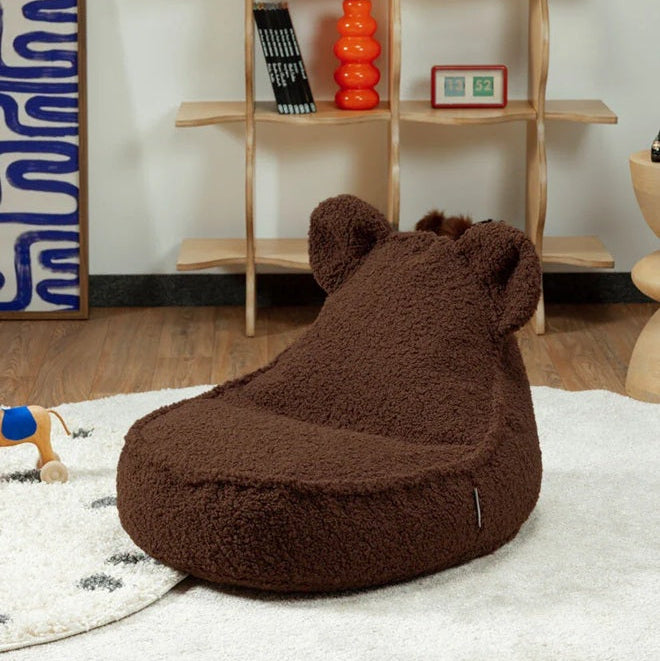 Wigiwama Bear Beanbag Chair - Warm Hazel
