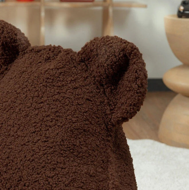 Wigiwama Bear Beanbag Chair - Warm Hazel
