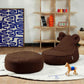 Wigiwama Bear Beanbag Chair - Warm Hazel