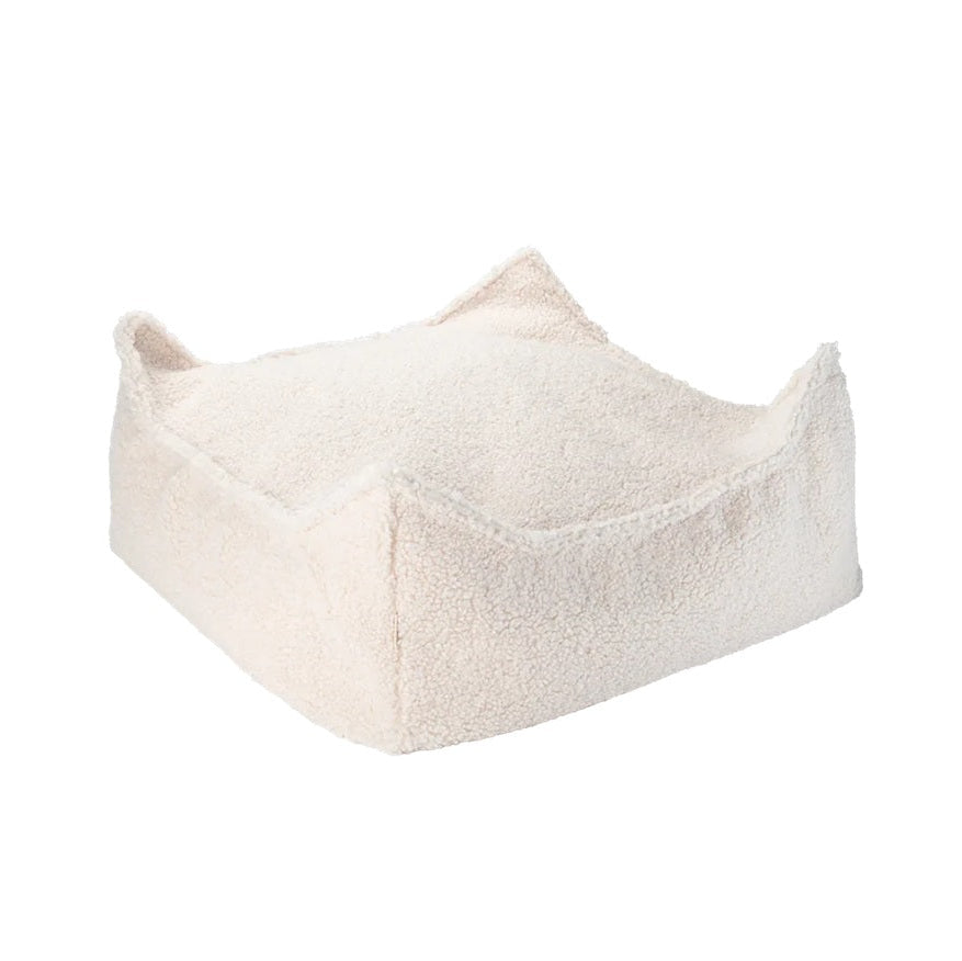 Wigiwama Square Ottoman - Cream