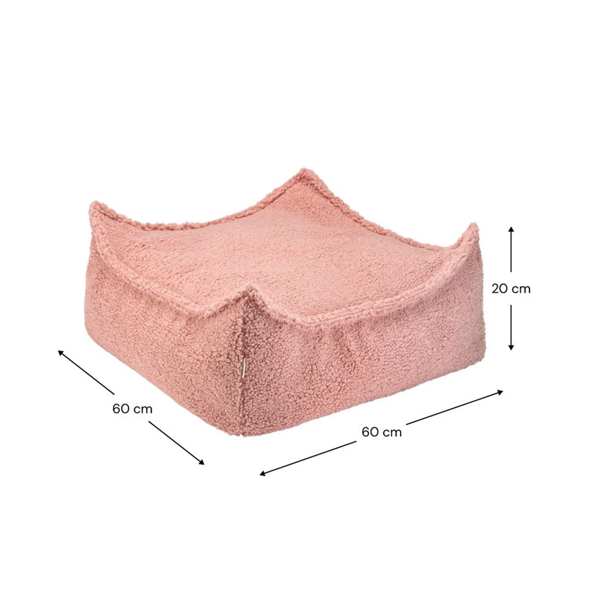 Wigiwama Square Ottoman - Guava