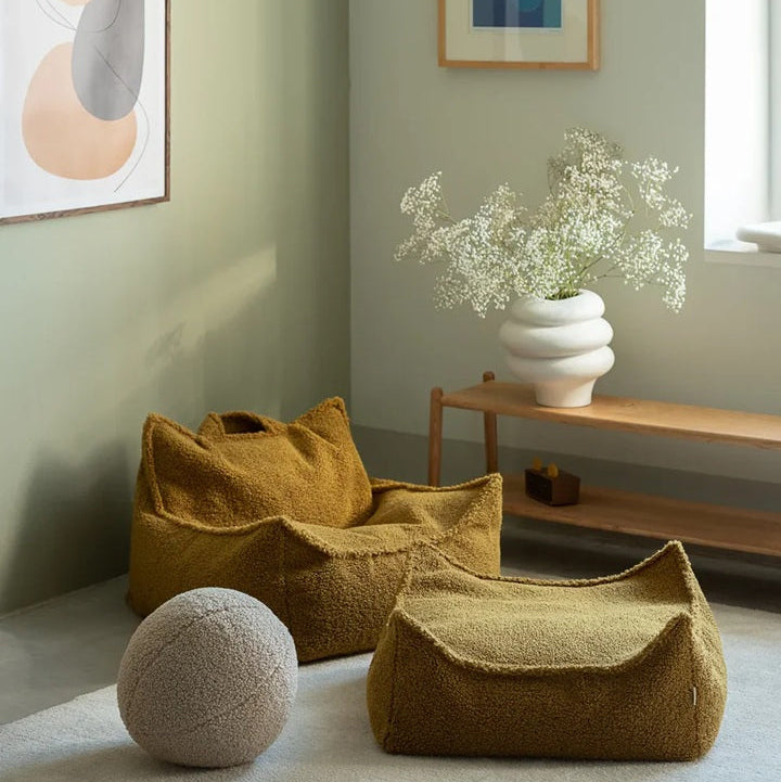 Wigiwama Square Ottoman - Maple