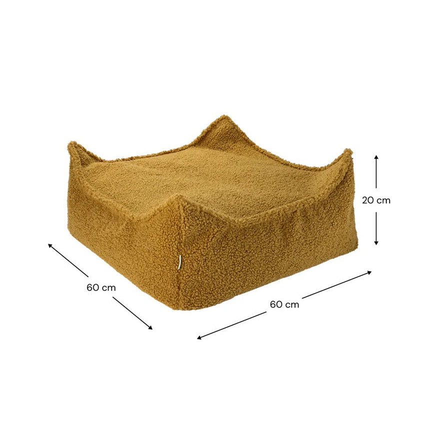 Wigiwama Square Ottoman - Maple
