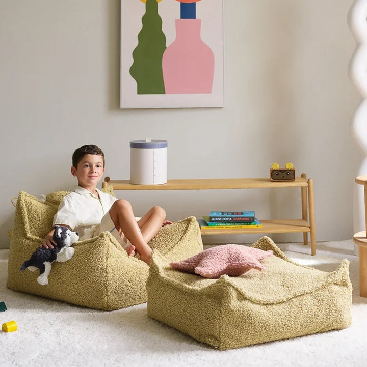 Wigiwama Square Ottoman - Matcha