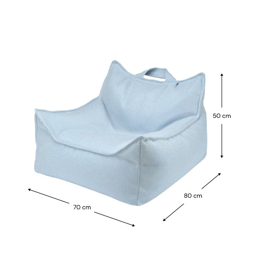 Wigiwama Outdoor Beanbag Chair - Azure