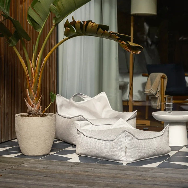 Wigiwama Outdoor Square Ottoman - Terra