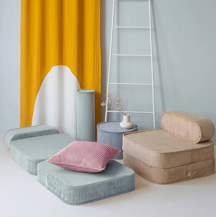 Wigiwama Flip Chair - Corduroy Peppermint Green