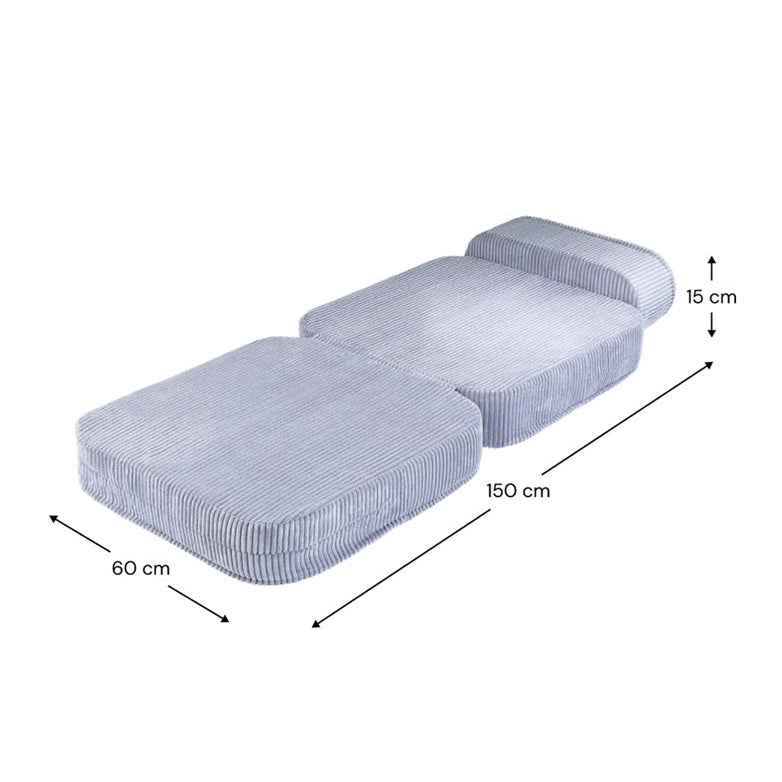 Wigiwama Flip Chair - Corduroy Blueberry