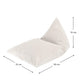 Wigiwama Big Lounger Beanbag Chair - Corduroy Marshmallow