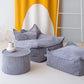Wigiwama Beanbag Chair - Corduroy Blueberry