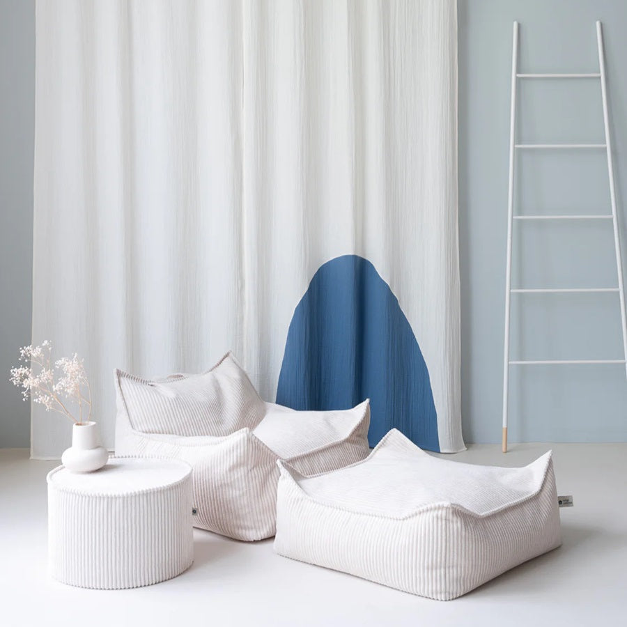 Wigiwama Square Ottoman - Corduroy Marshmallow