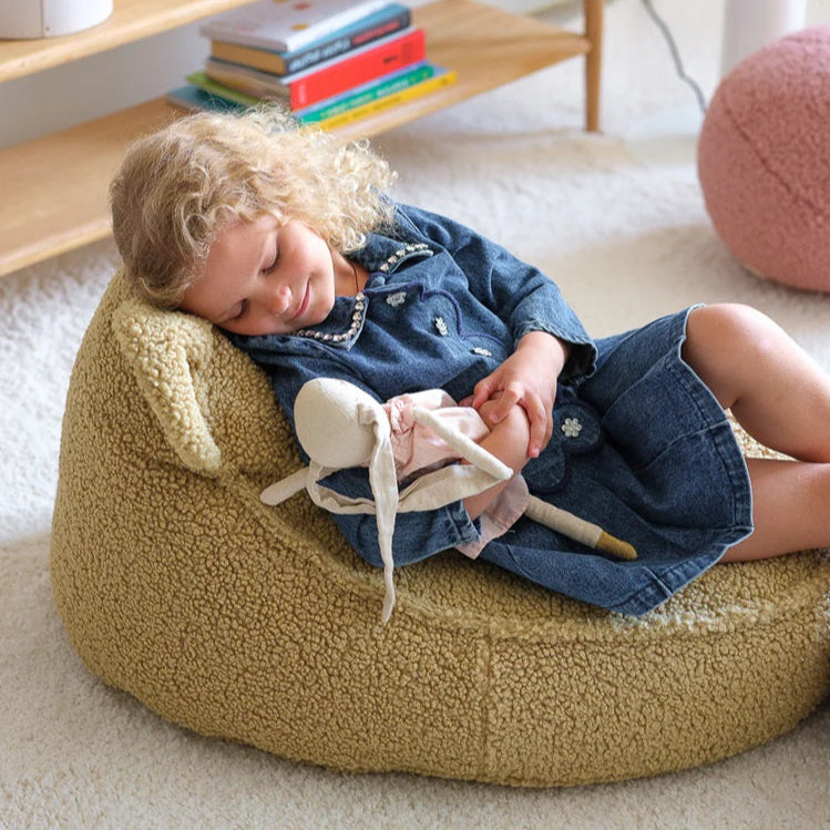 Wigiwama Bear Beanbag Chair - Matcha