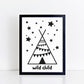 The Little Jones Wild Child Teepee Print
