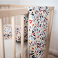 Etta Loves Baby Sensory XL Muslin Swaddle - Sycamore