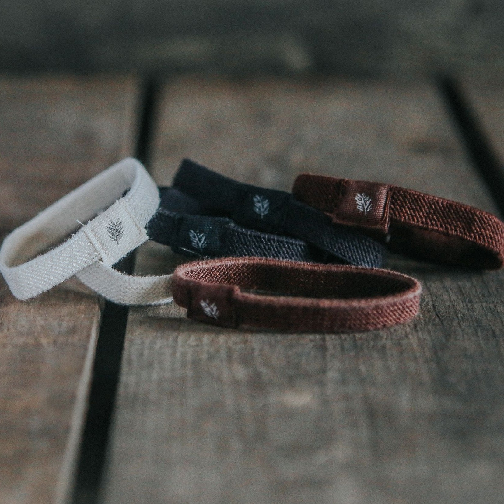 Wild & Stone Plastic Free Hair Ties - 6 Pack - Natural
