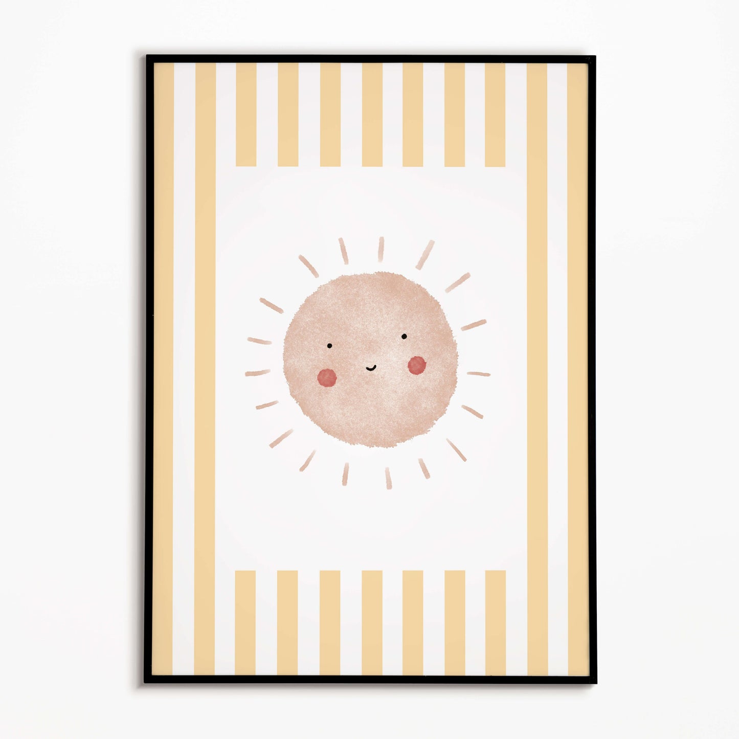 The Little Jones Boho Sunshine Print - Yellow Stripes