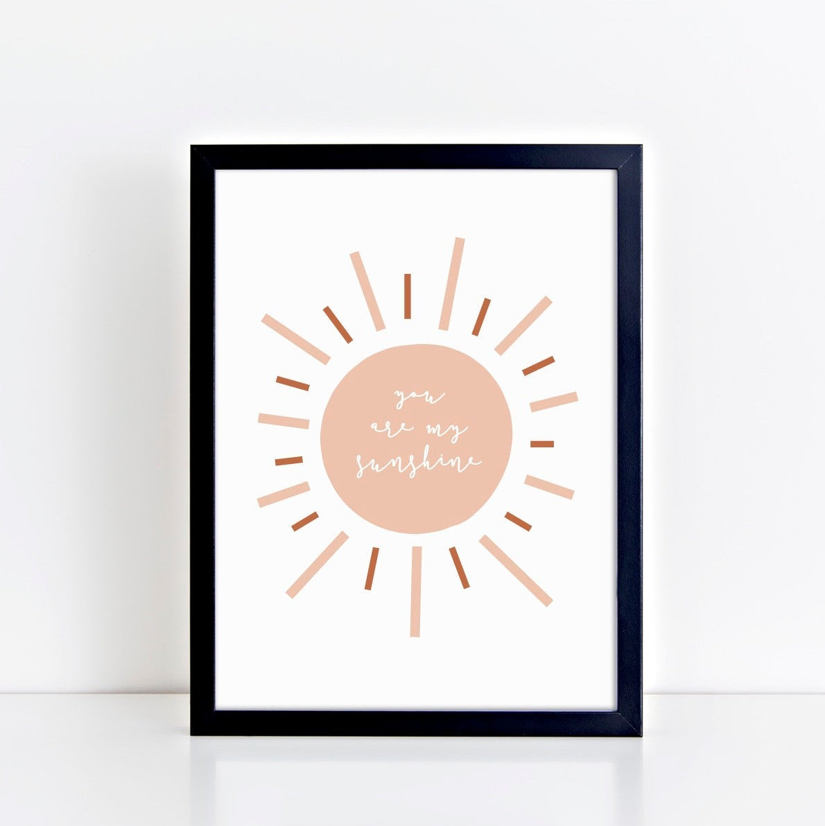 The Little Jones You Are My Sunshine Print - Light Peach