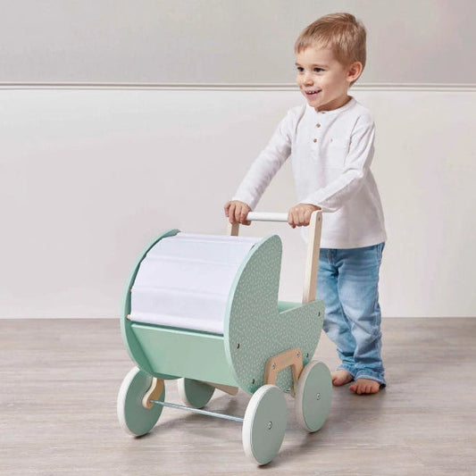 Janod Wooden Doll's Pram