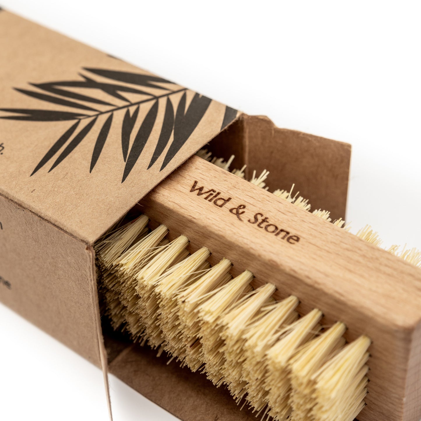 Wild & Stone Biodegradable Natural Bristle Nail Brush