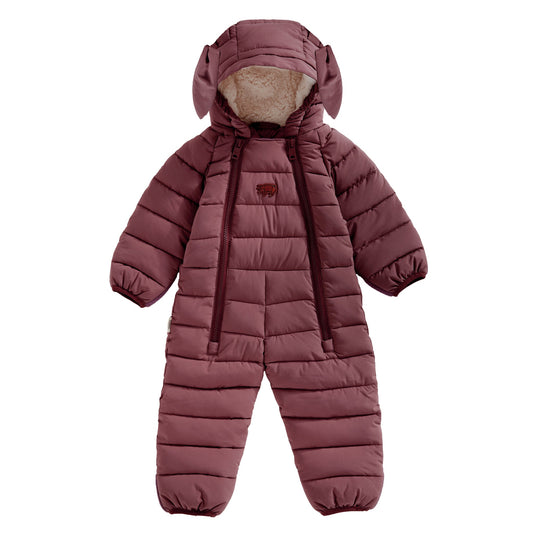 Toastie Kids Quilted Onesie - Berry