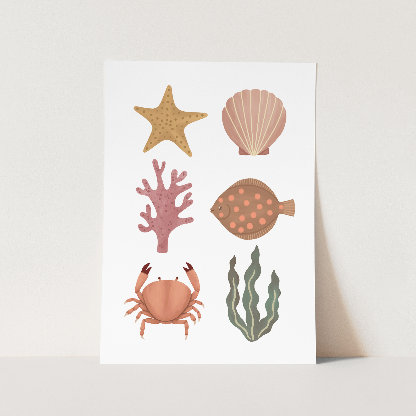 Under The Sea Art Print by Kid of the Village (6 Sizes Available)