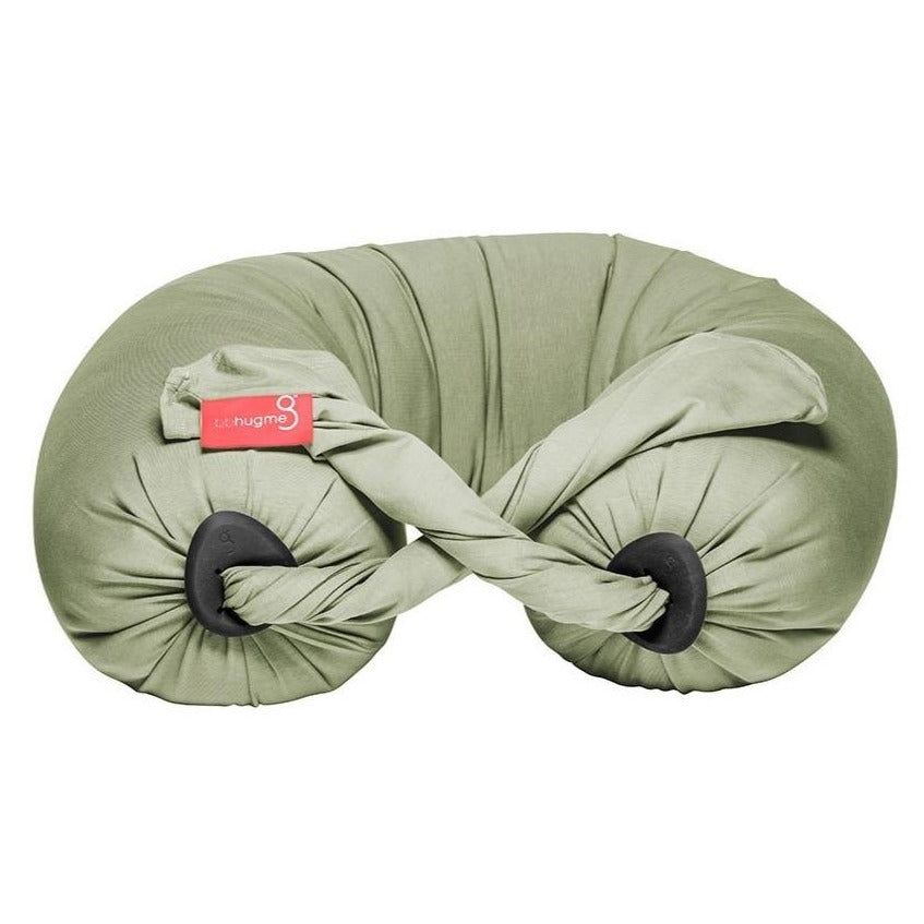 bbhugme Pregnancy Pillow - Dusty Olive/Black