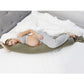 bbhugme Pregnancy Pillow - Dusty Olive/Black