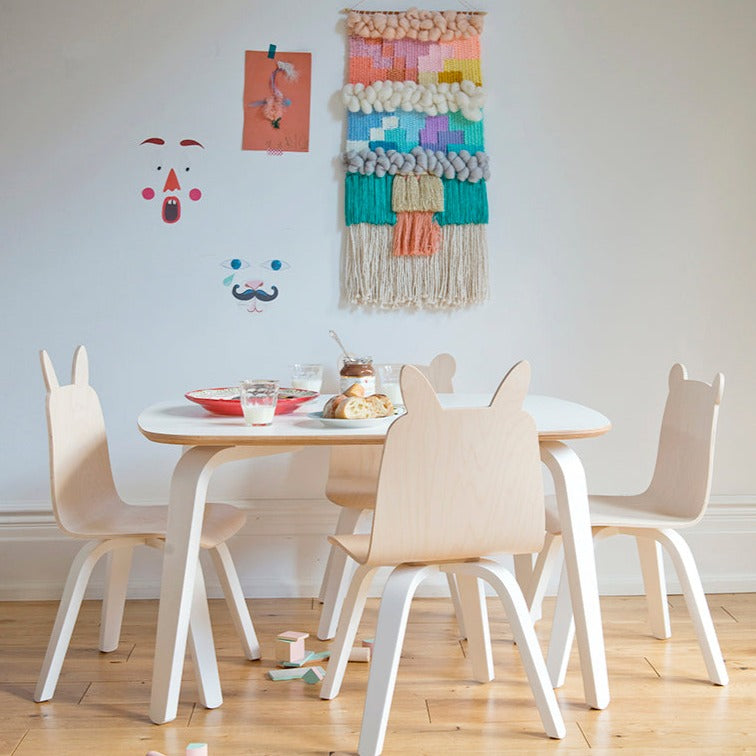 Oeuf NYC Children's Play Table - White