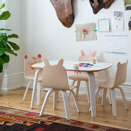 Oeuf NYC Children's Play Table - White