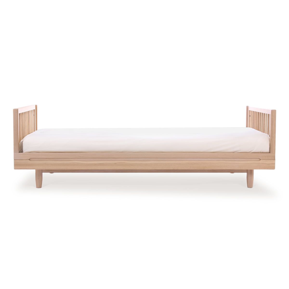 Nobodinoz Pure Single Bed In Oak - 90 x 200cm