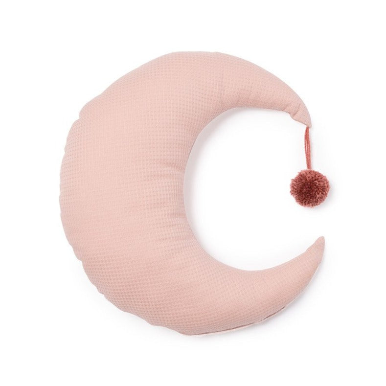 Nobodinoz Pierrot Moon Cushion - Misty Pink