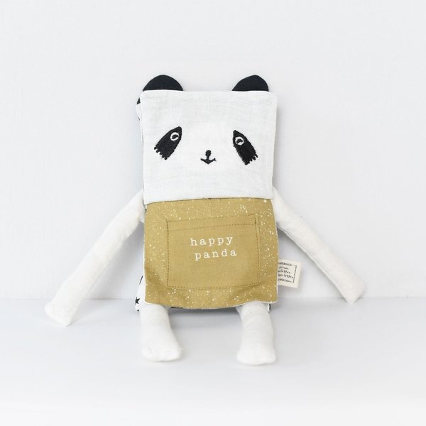 Wee Gallery Organic Flippy Friend - Panda (FREE DELIVERY)